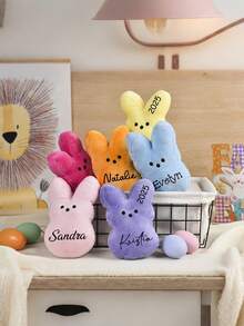 Personalized Chick-Shaped Candies, Inspired By Chick, Easter Chick And Bunny, Easter Basket Filler, Easter Gift For Easter Chick Candy Lovers - Multicolor - View 5