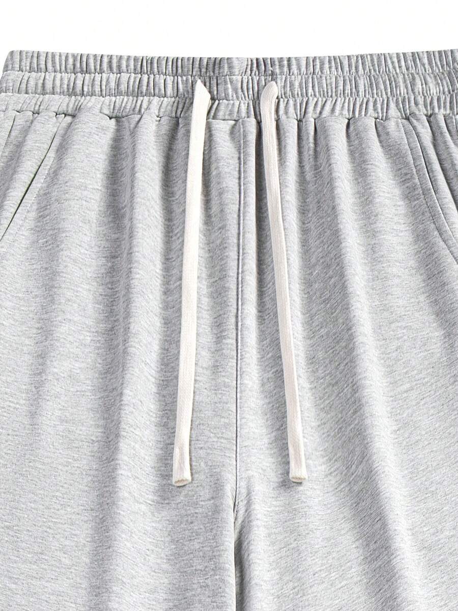 男士休闲运动裤，适合户外活动、通勤，春夏季节穿着 - 淺灰色 - 查看 1