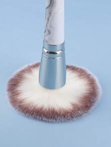 4-Piece Gray Double-Headed Makeup Brush Set, Professional Blush Concealer Eye Shadow Kabuki Foundation Brush Set, With Travel Bag, Soft Artificial Bristles. - Multicolor - View 9