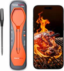 Meat Thermometer Digital, Instant Read Meat ThermometerI For Grill And Cooking, Accurate And Sensitive Probe Waterproof Food Thermometer For Kitchen And Outside Food Thermometer For Cooking,Outdoor Grilling BBQ, Turkey, Candy, Liquids, Beef Kitchen Dining Kitchen Utensils  Gadgets Thermometers  Timers Kitchen Supplies Waterproof And Longlasted Use A Must-Have Outdoor BBQ Gadget Handy Storage - 彩色 - 查看 10