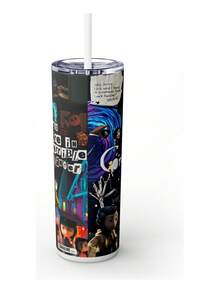 Termo Skinny Tumbler 20 Oz -  Calidad Premium - Blanco - Ver 4