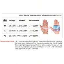 1 Pair Men's Half Finger Tactical Gloves, Suitable For Outdoor Cycling, Sports, Non-Slip, Wear-Resistant, Climbing, Fitness And Training - Multicolor - View 4