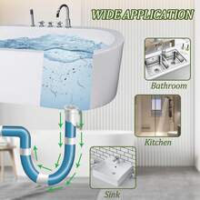 3pcs Square Silicone Drain Plug, Suitable For Bathroom, Bathtub And Kitchen, Easy To Install And Clean - Multicolor - View 12