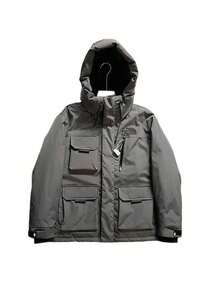 THE NORTH FACE Women's Men's Parka, Hooded Jacket Unisex - Xám - Xem 2