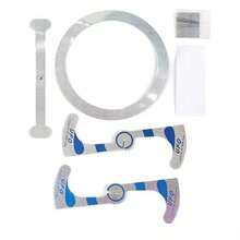 1个反重力UFO悬浮圆盘 - 飞碟派对游戏，悬浮效果稳定，无需电源，需自行组装，互锁玩具套装，适用于万圣节、圣诞节、生日派对、街头表演、魔术表演 - 塑料材质，适合室内/室外使用 - UFO装饰和互动娱乐玩具，节日展示，色彩鲜艳，易于安装，气垫船装置，活动策划 - 銀色 - 查看 3