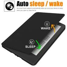 For Kindle Paperwhite 5 11th Gen 2021 6.8 Inch E-Reader Case Magnetic Cover C2V2L3 RS23CV Acrylic Split Protective Shell Auto Wake/Sleep 360 Rotation Detachable - Multicolor - View 9