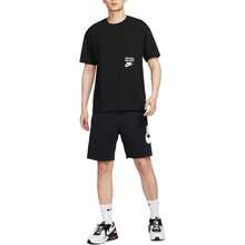 Nike Sportswear AS UNSW TEE M90 OCREMIX時尚簡約圓領套頭純色短袖T卹 - 黑色 - 查看 3