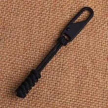 10PCS Heavy-Duty Black Zipper Pulls With Extender Bars & Detachable Loop - Compatible For Luggage, Jackets, Backpacks, Boots, Wallets