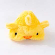 1 bộ quần áo cho thú cưng, áo liền quần cho chó/mèo với họa tiết gà con hoạt hình, bao gồm 1 bộ áo liền quần có lớp lót giữ nhiệt 4 chân và 1 mũ lông mềm mại cho thú cưng, trang phục dễ thương và ấm áp cho thú cưng nặng 2-6kg. - Màu vàng - Xem 5