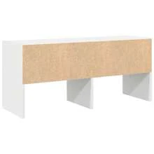 Étagère à chaussures empilable vidaXL blanche 89,5 x 30 x 40 cm - Blanc - Voir 6