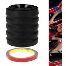 1条汽车后备箱保护条，门槛防滑条，汽车后备箱防刮防撞防磨损条后护板改装件 - 1pcs防撞條 - 查看 6