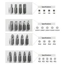 37PCS Electric Screwdriver Bit Set Bits Extension Rod Adapter Hex Shank Tool - Default - View 5