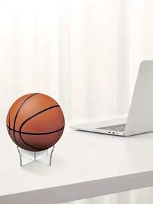 Acrylic Ball Display Stand Durable Cross Design For Soccer Basketball Baseball Football Rugby Golf Multifunctional Sphere Stable Display Holder Sports Equipment Storage Rack Clear Ball Storage Holder Suitable For Home Gyms Offices Athletic Rooms And Commercial Spaces Sports Enthusiasts Sports Essential Accessories - White - View 7