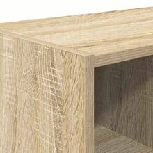 Scarpiera impilabile vidaXL Sonoma Oak 89,5x30x40 cm - Castano - Visualizzare 7