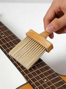吉他贝斯清洁刷 - 浓密刷毛有效去除灰尘，清洁乐器缝隙。非常适合去除灰尘和清洁难以触及的区域。汽车除尘刷。吉他贝斯配件。吉他清洁保养产品 - 彩色 - 查看 3
