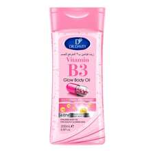 200ml/6.8 Fl Oz Vitamin B3 Radiance Body Oil, Nourishing Massage Oil Suitable For All Skin Types, Contains Glycerin, Basic Function - Pink - View 12