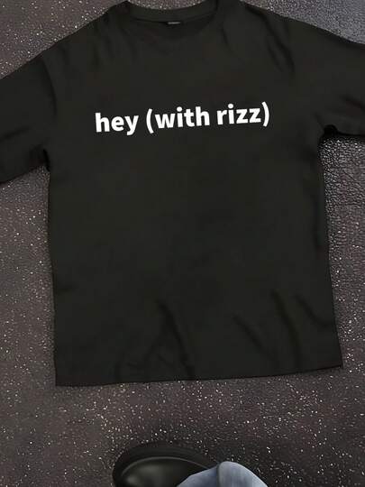 Hey With Rizz Viral Trending Social Media 2024 T-Shirt