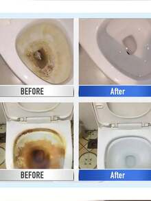 1pc Toilet Magnet Cleaner, PC Plastic Tube Square Packaging, Stain Removal Cleaning Bar, Household & Dorm Sink Tool