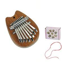 High-Quality 8-Key Kalimba: Finger Piano, Thumb Piano, 8-Key Kalimba, Mini 5-Finger Piano, Portable Thumb Piano, Niche Musical Instrument, Suitable For Gatherings And Gifts, An Ideal Gift Choice. - Multicolor - View 12