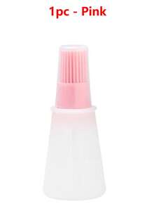 3pcs/Set Silicone Heat Resistant Oil Brush With Refillable Oil Bottle - Ideal For Air Fryer, Grilling And Ramadan Cooking - Multicolor - View 12