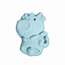 1 pieza Molde de silicona con forma de vaca para pasteles, herramienta de hornear, molde de pastel con forma de vaca de dibujos animados, molde para pasteles, molde para mousse, utensilios de cocina para hornear, molde para mousse de chocolate, gelatina y cera - Multicolor - Ver 14