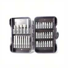 37PCS Electric Screwdriver Bit Set Bits Extension Rod Adapter Hex Shank Tool - Default - View 6