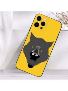 Étui de téléphone compatible avec The Wolf Of Wall Street pour iPhone 16, 15, 14, 13, 12, 11 Plus, Pro Max, XS, X, XR, SE, Mini, 8, 7. Housse souple en silicone noir. Housse compatible avec les modèles 17 Pro, 17 Pro Max, 17 - Z5 - Voir 5