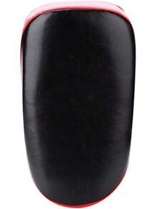 Alomejor Almohadilla de Patadas Curva con Punta Duradera Objetivo de Manos y Pies para Entrenamiento de Boxeo Muay Thai TSHS - Negro - Ver 1