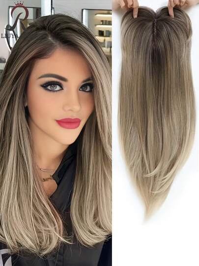 22 Inch Curly Wig With Bangs, Hair Volume Enhancer For Women