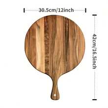 Wooden Pizza Scoop, Cutting Board, Cheese Scoop, Bread And Biscuit Platter (Used To Hold Small Amounts Of Food), Steak Preparation Plate, Chopping Board - Apricot - View 7