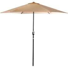 EKE Sombrilla Para Exteriores Patio Jardin Playa 2.7 Metros De Diametro Resistente Metal Contra Agua Para Restaurantes Bares Eventos Varios Colores - Cafetería - Ver 4