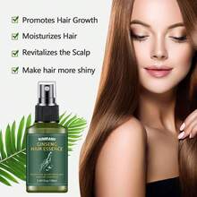 SUMIFANG Ginseng Hair Essence Spray: Nourishes The Roots, Enhances Hair Elasticity, Improves Hair Quality, Boosts Shine, Restores Hair Vitality, Enhances Hair Luster, Suitable For Damaged Or Dull Hair, Natural Nourishing Hair Care Spray - Travel Size - View 3