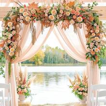 12Pcs Realistic Fake Cream Roses Faux Flowers With Long Stems, Artificial Silk Rose Flowers For Valentines Day Home Wedding Decor Bridal Bouquet - cream - 查看 6