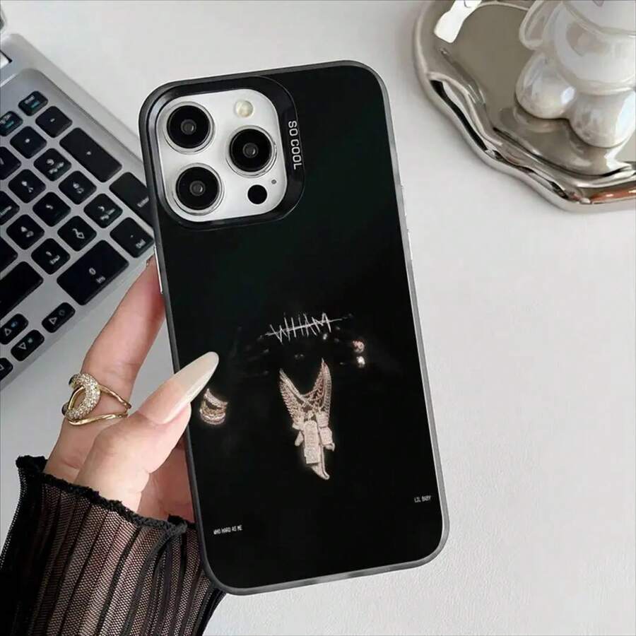 Funda de teléfono del rapero L-Lil Baby para Apple 11 12 13 14 15 16 17 Pro Max Plus, protector de funda de teléfono con revestimiento - Z1 - Ver 1