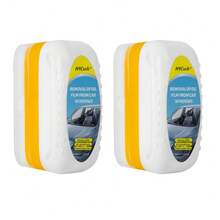 H4Cacle 汽车玻璃油膜去除刷挡风玻璃清洁剂，挡风玻璃翻新玻璃油脂水渍清洁剂，防水防雨玻璃清洁剂，适用于汽车挡风玻璃视觉清洁和汽车美容 - 486 - 查看 13