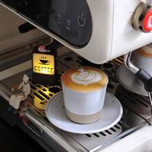 Minimalist Ceramic Cup & Saucer/Plate Set - Sleek Glazed Craft Coffee/Tea & Snack Serving Set For Daily Home Use, Parties, Weddings, Gifting & Office Settings - Multicolor - View 5