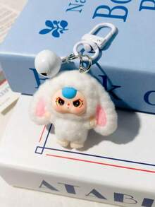 3D Cartoon Bell Big Ear Keychain Pendant, Suitable For Hanging On Keychains, Suitable For Women, Students, Handbags, Backpacks, Etc., Can Be Used As An Accessory - Multicolor a - View 7