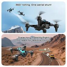 TOKQI New K12MAX Foldable Drone With Dual Cameras, FPV Remote Control, Optical Flow Hovering, 360° Flip, Adjustable Speed, One-Key Landing. Easy For Beginners, Perfect Gift For Holidays. - 2.4-inch Screen Control - View 5