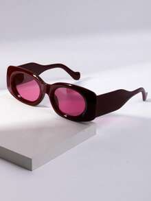 Ochelari de soare personalizați retro ovali cu ramă mică, versatili și la modă, potriviți pentru ocazii zilnice, casual, plajă, petrecere, afaceri pentru femei și bărbați, ochelari decorativi de înaltă calitate