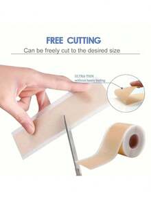 硅胶疤痕贴，硅胶疤痕片，适用于所有肤质，尺寸为 0.39 英寸 x 59.06 英寸，疤痕凝胶胶带卷，可重复使用的硅胶疤痕条，专业用途