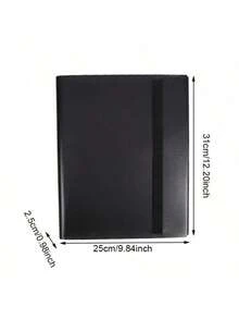 Trading Card Binder 4 Pockets, 160 Cards, Side Loading Card Book, Football Basketball Card Collector - Multicolor - View 11
