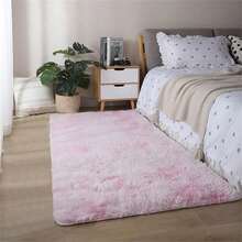 Soft Long Rug For Bedroom Living Room Pink Tie Dye Plush Fluffy Bedside Rug Shag Furry Rug Carpet Non Shedding For Girls Room Home Decorative - Multicolor - View 12