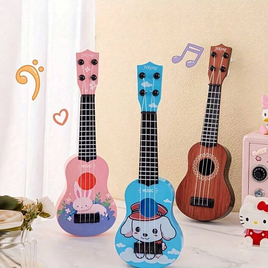 Ukulele Guitar - Suitable For Beginners, Early Music Gift, Random Color Accessories - Multicolor - View 1