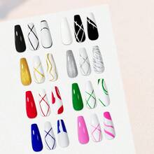 Ftmy Newest Gel Nail Polish 1PCS 5ml With Fine Brush Suitable For LED Lamp Curing Tear Resistant Smooth And Shiny Striper Gel Perfect For Home Parties - 02 - Xem 9