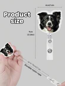 Custom Badge Reel Funny, Dog Badge Reel, Cat Badge Reel, Nurse Badge Reel, Christmas Badge Reel, Retractable Badge Holder- Nurse Accessories, Custom Badge Reel Funny, Dog Badge Reel, Cat Badge Reel, Nurse Badge Reel, Christmas Badge Reel, Retractable Badge Holder, ID Badge Buddy - Multicolor - View 8