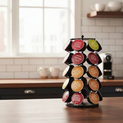 TendenciaTorre Organizador Giratoria Para Capsulas De Café NespressoCalidad premium