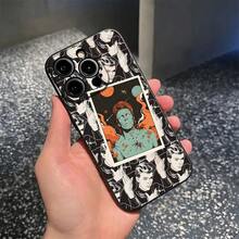 Funda de teléfono Cool B-Bowie D-David compatible con iPhone 17 Pro Max, 14, 16 Pro Max, 12, 15 Plus, 13 Pro, 11, Xr, X, Xs, 8, 7 Plus, funda trasera, funda compatible con iPhone 17 Pro, 17 Pro Max, 17 - Negro 4 - Ver 2