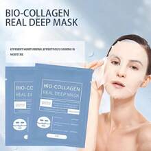 EELHOE BioCollagen Real Deep Moisturizing Mask Anti-Wrinkle Lifting Face Mask With Hydrolyze Collagen Soluble Collagen Sheet Mask - Collagen - View 3