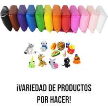 Foami Moldeable Plastilina Arcilla Manualidades 36 Piezas Foamy,37357604 - Multicolor - Ver 2