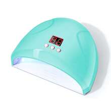 1pc UV LED Gel Nail Polish Lamp, Professional Nail Art Lamp, Fast Curing Quick Dry Gel Polish Nail Dryer, Portable Auto Sensor Gel Nail Polish Curing Lamp For Salon Use And Home DIY Manicure, Best Gift For Nail Art Enthusiast - 彩色 - 查看 10